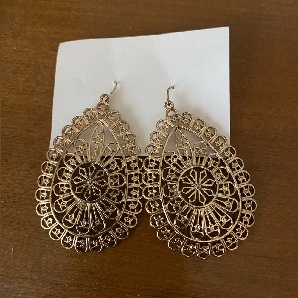 Gold Boho Earrings